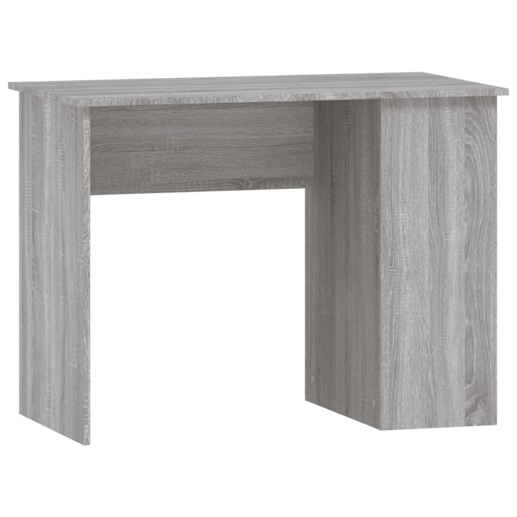 Desk Grey Sonoma 100x55x75 cm Engineered Wood